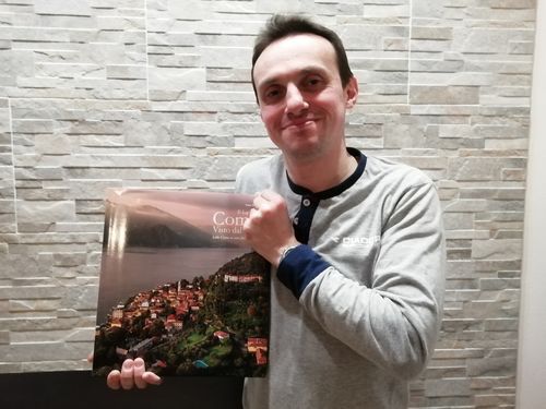 Customer photo review of Il Lago di Como visto dal cielo