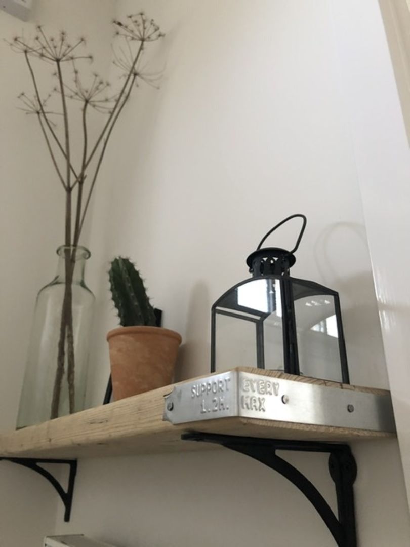 Customer photo review of 6 Inch Ironbridge Cast Iron Shelf Bracket