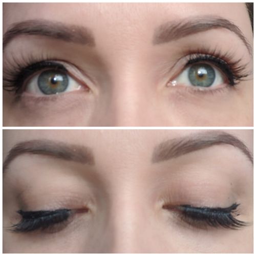 Customer photo review of Sapphire Magnetic Eyelashes and Eyeliner Kit