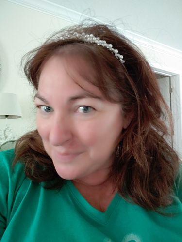 Customer photo review of Pearl Princess Headband