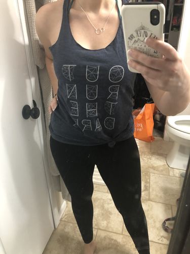 Customer photo review of Outrun Hashtag Sticker
