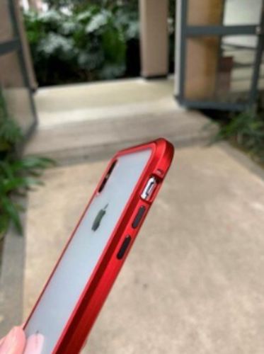 Customer photo review of Magnetic Shockproof iPhone Glass Case