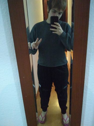 Customer photo review of "Ambushers" Sling Harem Joggers