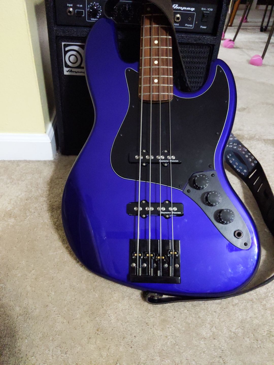 Customer photo review of 4 String KickAss™ Bass Bridge