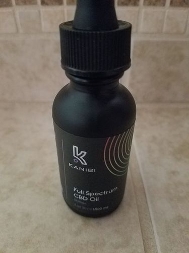 Customer photo review of Full Spectrum CBD Oil Tincture
