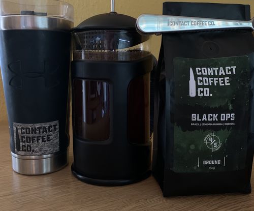 Customer photo review of Black Ops Coffee