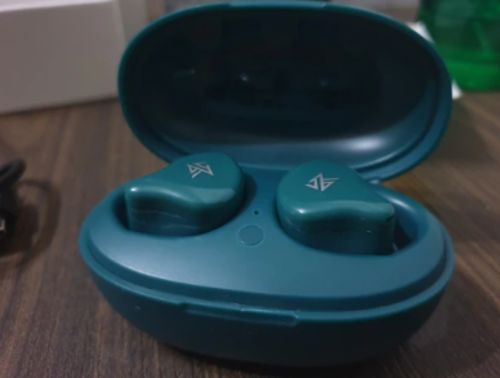 Customer photo review of Luxury True Wireless Earbuds