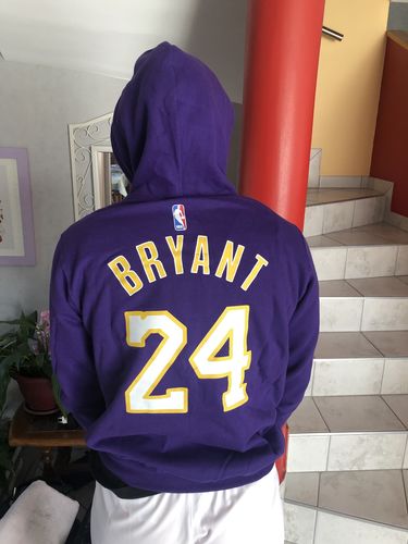 Customer photo review of HOODIES "Lakers Kobe Violet" #24