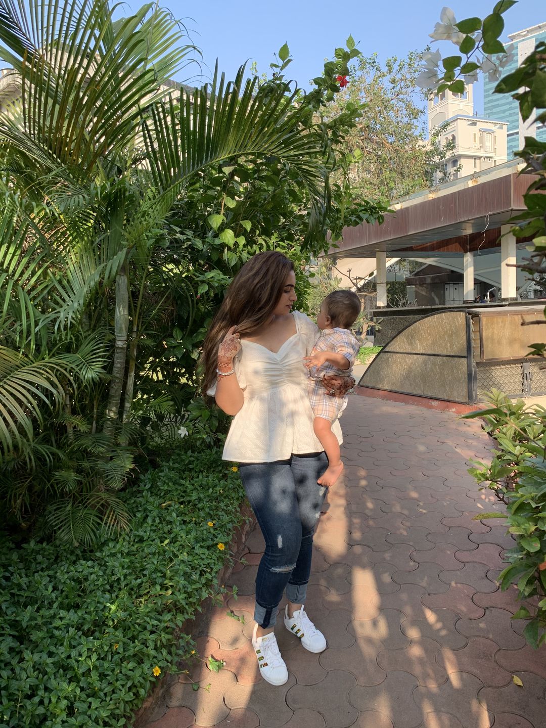 Customer photo review of Aria Blouse