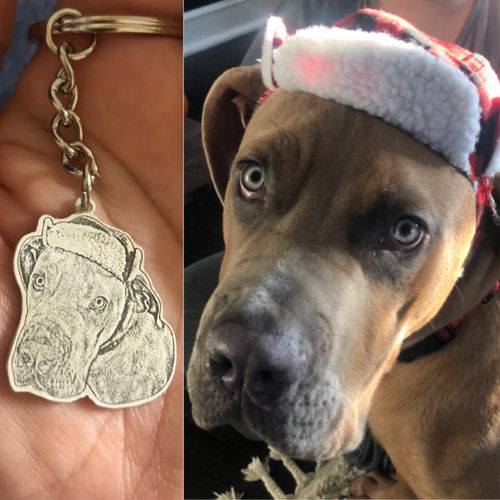 Customer photo review of Silvercut™ Keychain