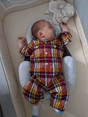 Customer photo review of BabyMello™ Sleepy Baby Bed