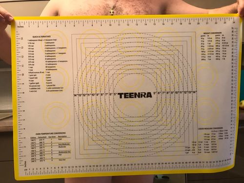 Customer photo review of Tapis Silicone Patisserie - Teenra