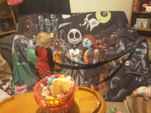 Customer photo review of The Nightmare Before Christmas Bedding Set 515