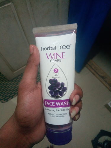 herbal tree wine grape face wash
