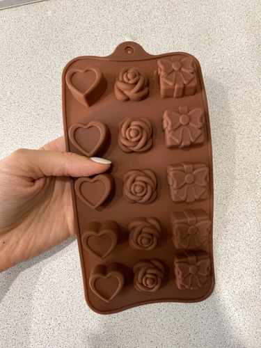 Customer photo review of Moule Silicone Chocolat