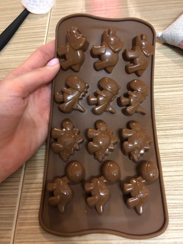 Customer photo review of Moule Silicone Chocolat