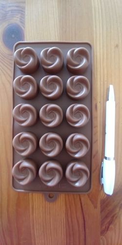 Customer photo review of Moule Silicone Chocolat