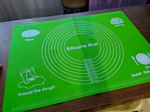 Customer photo review of Tapis silicone patisserie - Teenra