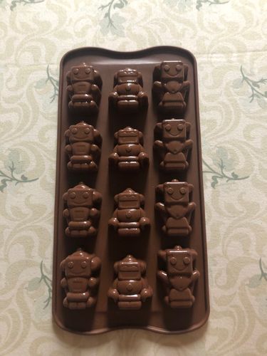 Customer photo review of Moule Silicone Chocolat