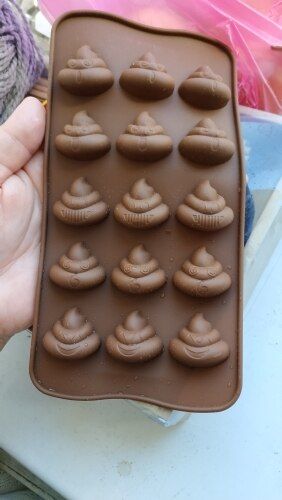 Customer photo review of Moule Silicone Chocolat