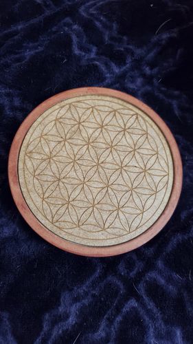 Customer photo review of Pressboard Crystal Grid Bases - Various Designs