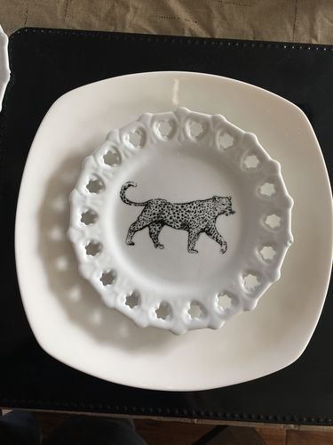 Customer photo review of No Bake Ceramic Paint - Black