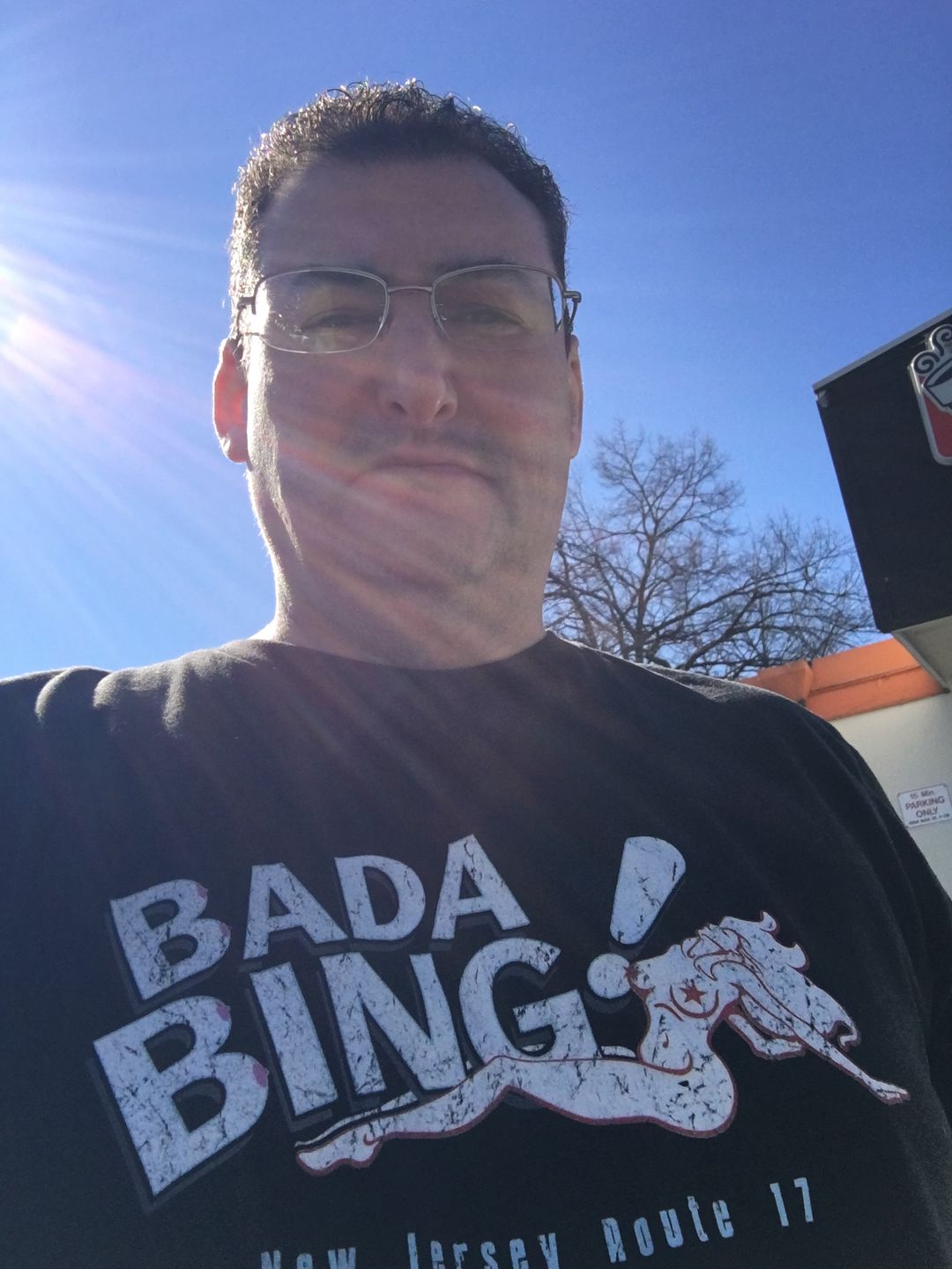 Customer photo review of Bada Bing! Men's/Unisex Super Soft Tee