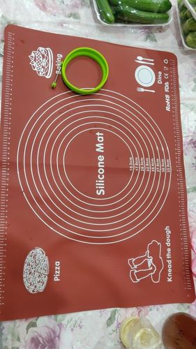 Customer photo review of Tapis silicone patisserie - Teenra