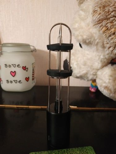 Customer photo review of Rechargeable Ultraviolet UV Sterilizer Light Tube