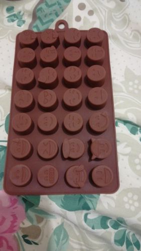 Customer photo review of Moule Silicone Chocolat