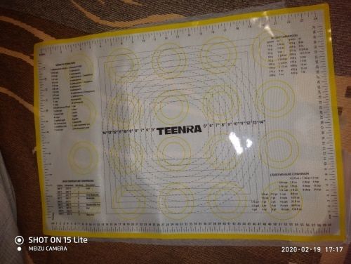 Customer photo review of Tapis Silicone Patisserie - Teenra