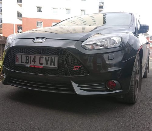 Customer photo review of Focus ST MK3 Fog Light Armour