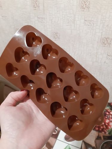 Customer photo review of Moule Silicone Chocolat