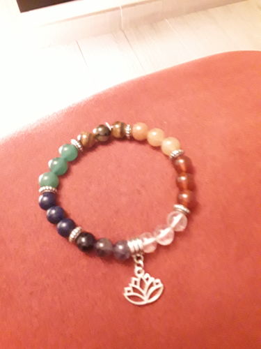 Customer photo review of BRACELET HARMONIE DES CHAKRAS