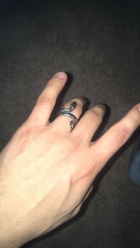 Customer photo review of SNAKE RING