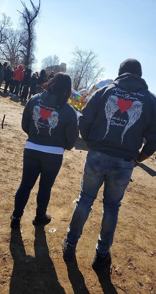 Customer photo review of Daughter - A Big Piece of my Heart Hoodie