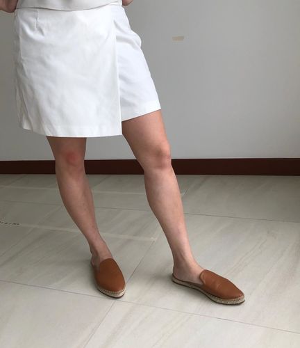 Customer photo review of Jennifer Flat Mules