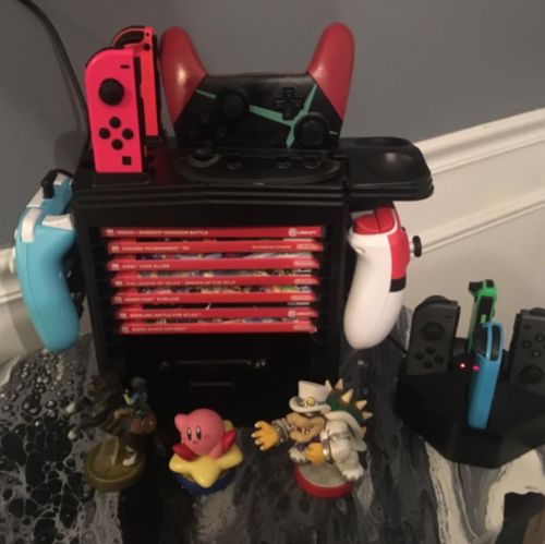 Customer photo review of Nintendo Switch Charging Storage Stand