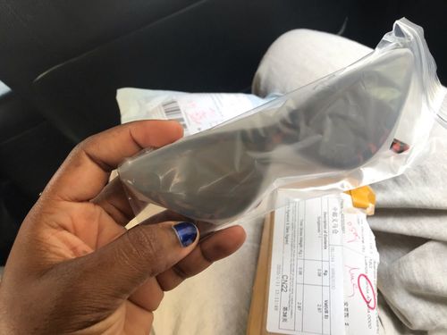 Customer photo review of Cat Eye Sunglasses