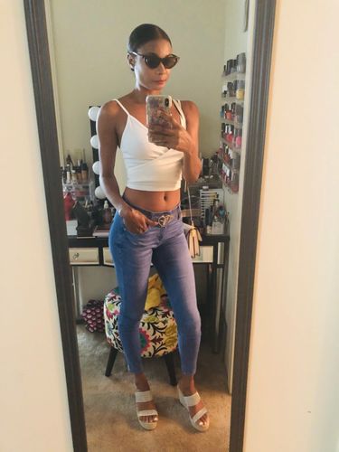 Customer photo review of Cat Eye Sunglasses