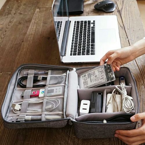 Customer photo review of Travel Closet Organizer