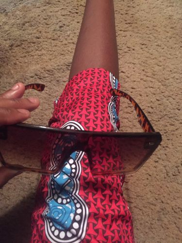 Customer photo review of Chloé Plush Sunglasses