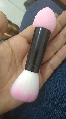 Customer photo review of 2 in 1 Brush Sponge