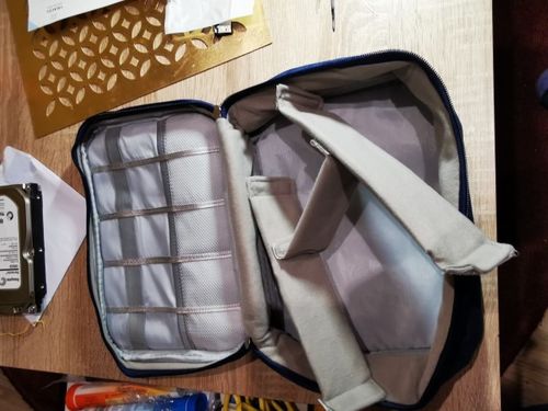 Customer photo review of Travel Closet Organizer