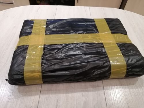 Customer photo review of Adjustable Closet Organizer