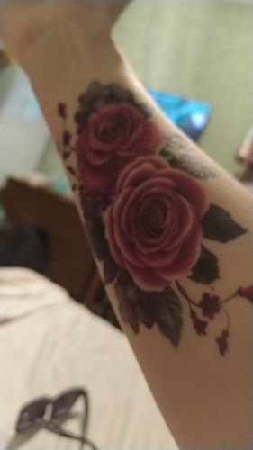 Customer photo review of Festival Body Art