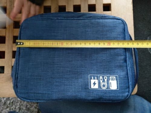 Customer photo review of Travel Closet Organizer