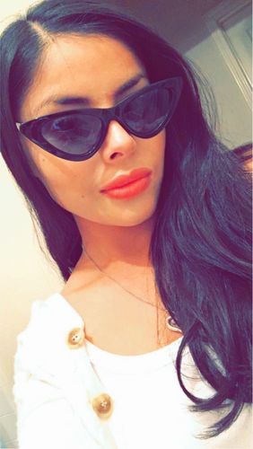 Customer photo review of Cat Eye Sunglasses