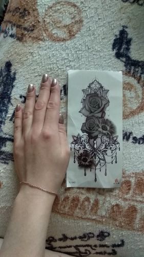 Customer photo review of Festival Body Art