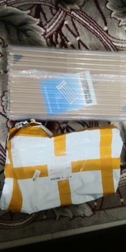 Customer photo review of Adjustable Closet Organizer